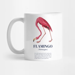 Flamingo - Animal Dictionary Definition Mug
